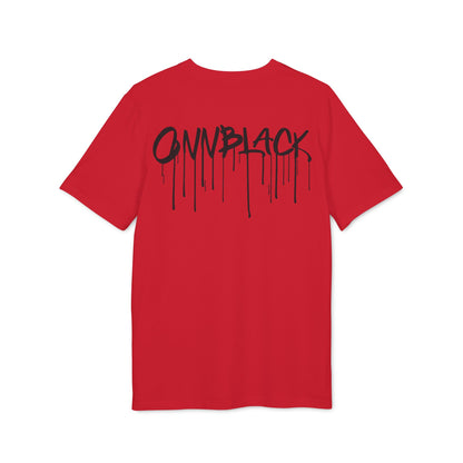 Unisex OnnBlack paint medium fit t-shirt