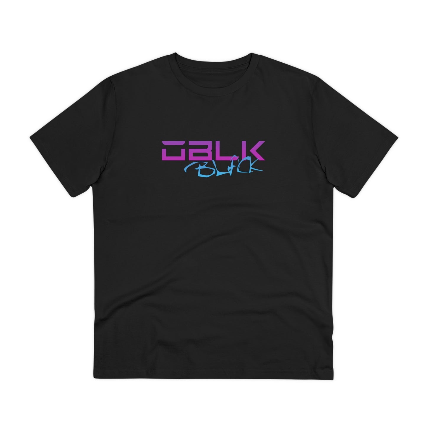 Men OBLK Black medium fit t-shirt