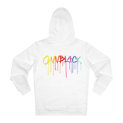 Unisex OnnBlack paint Hoodie 350gsm