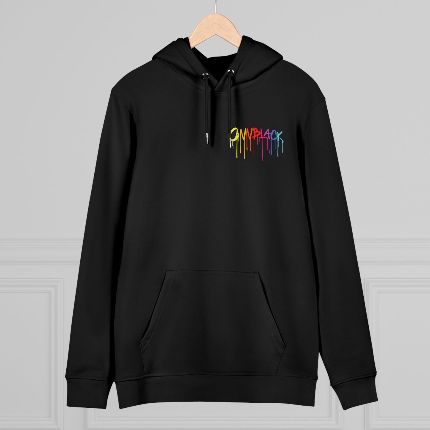 Unisex OnnBlack paint Hoodie 350gsm